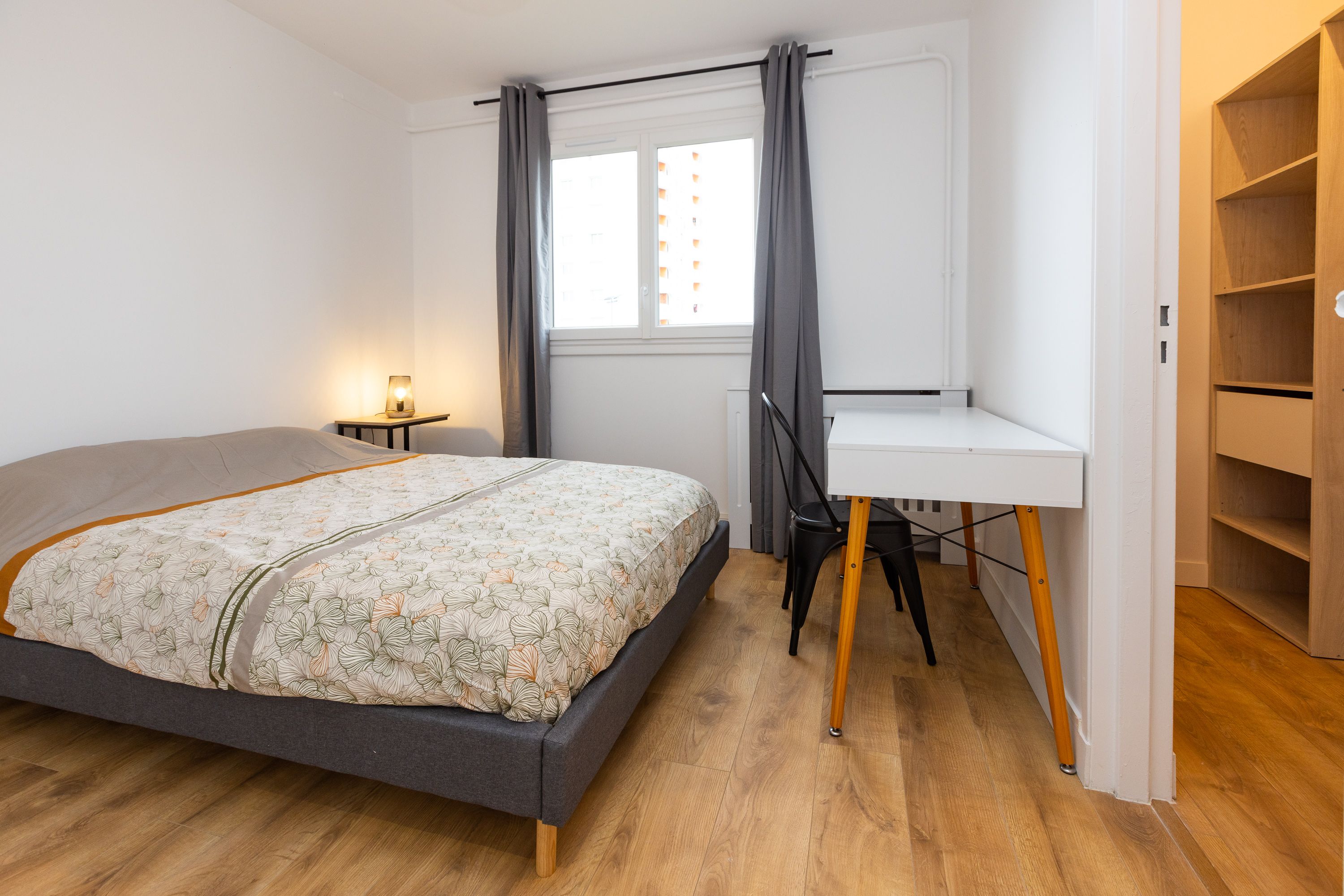 Coloc Rennes Gacet- Variante 4 chambres 2 SDE