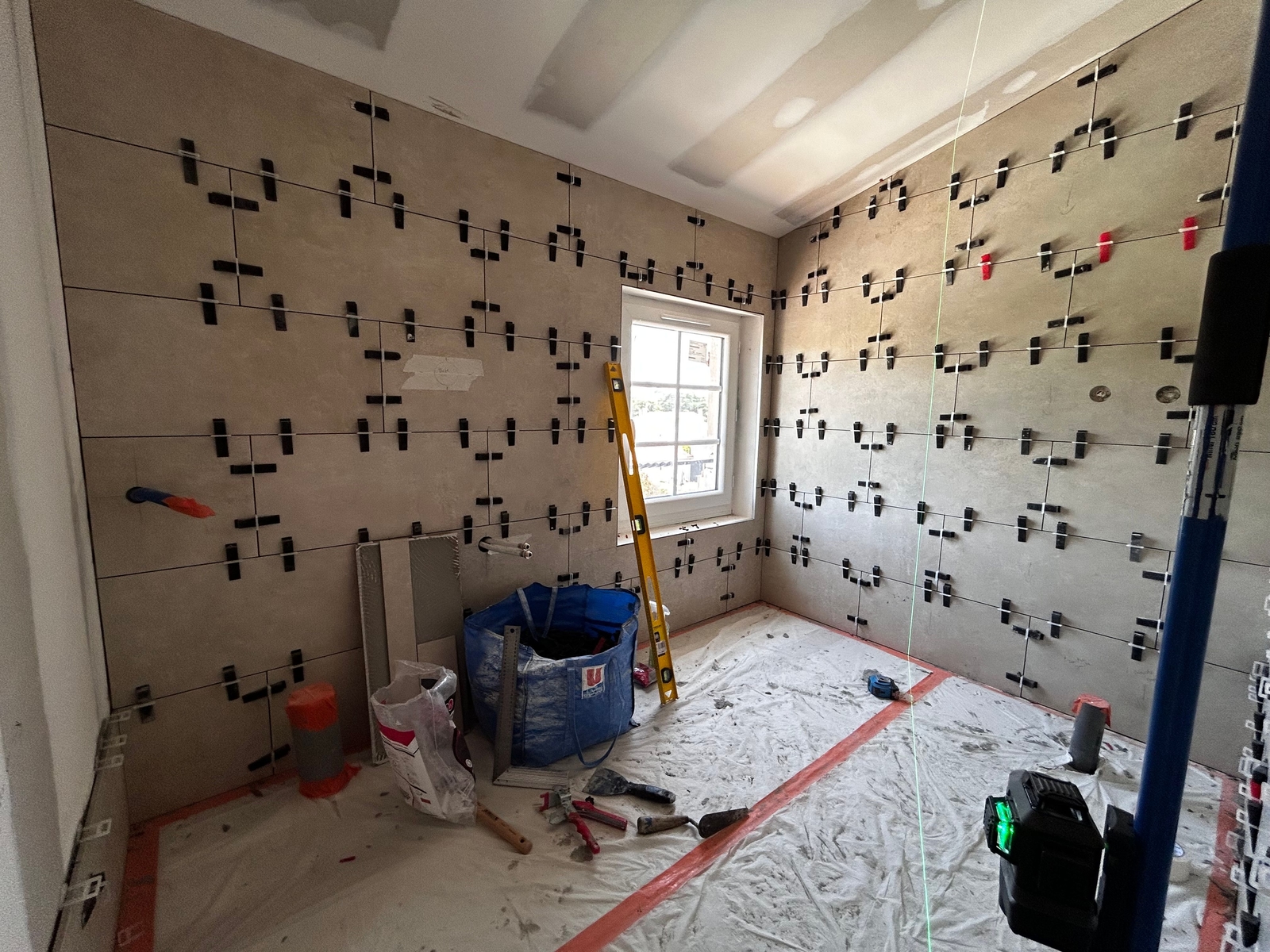 Photo travaux salle de bain