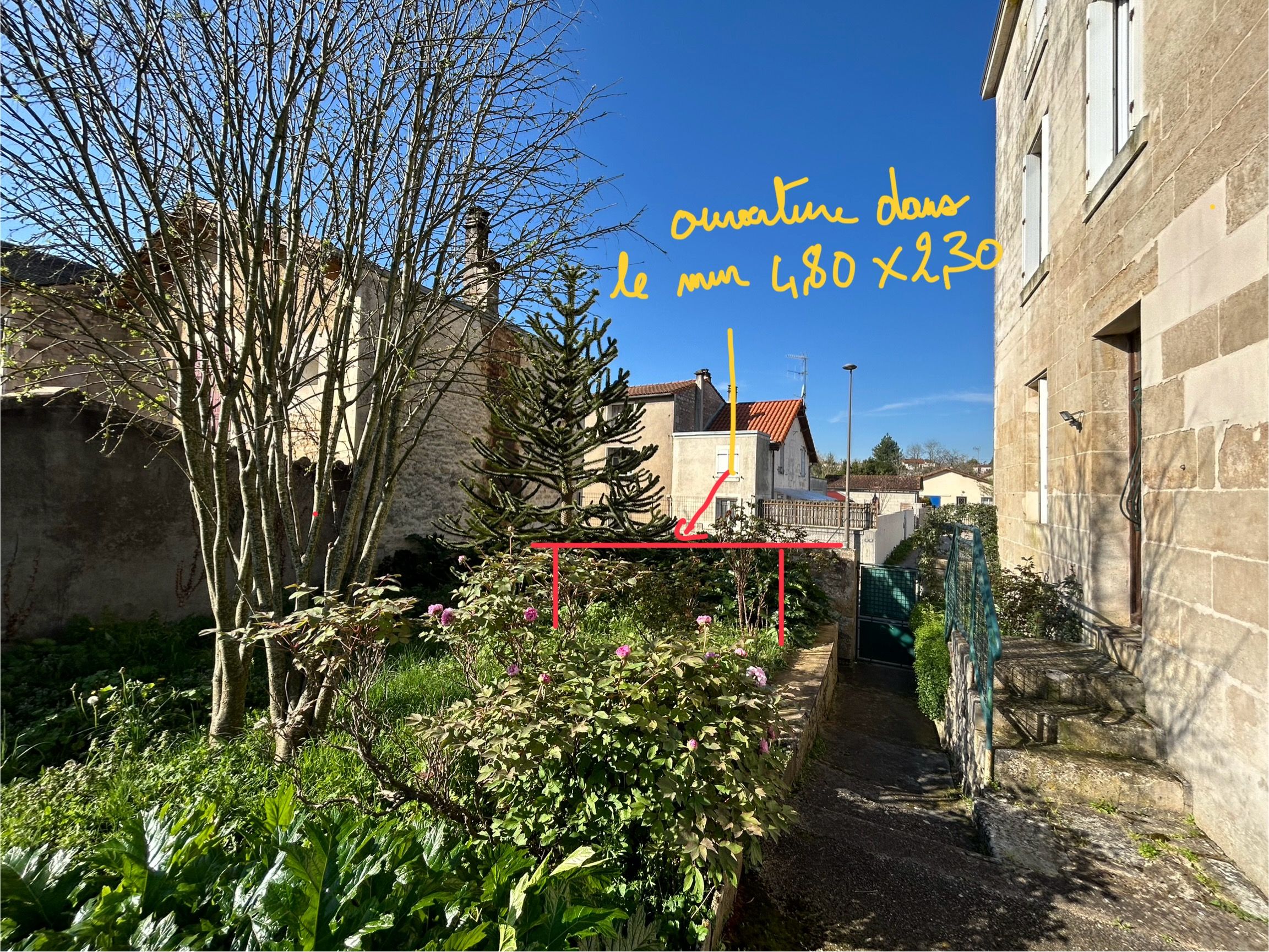 Photo avant extérieur jardin