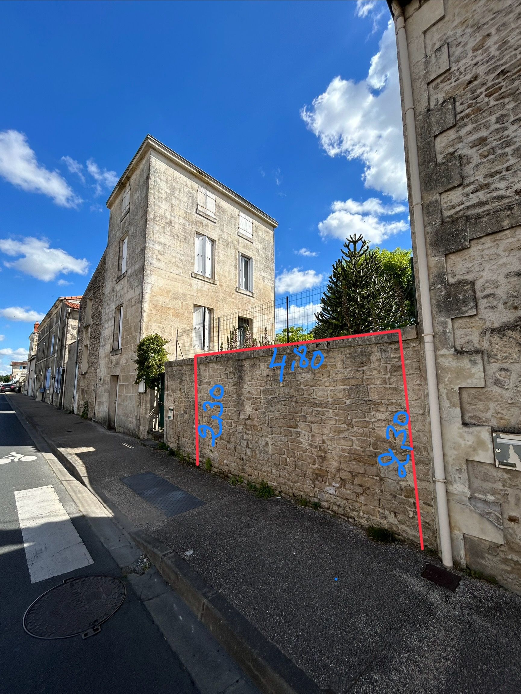 Photo avant devant de cours