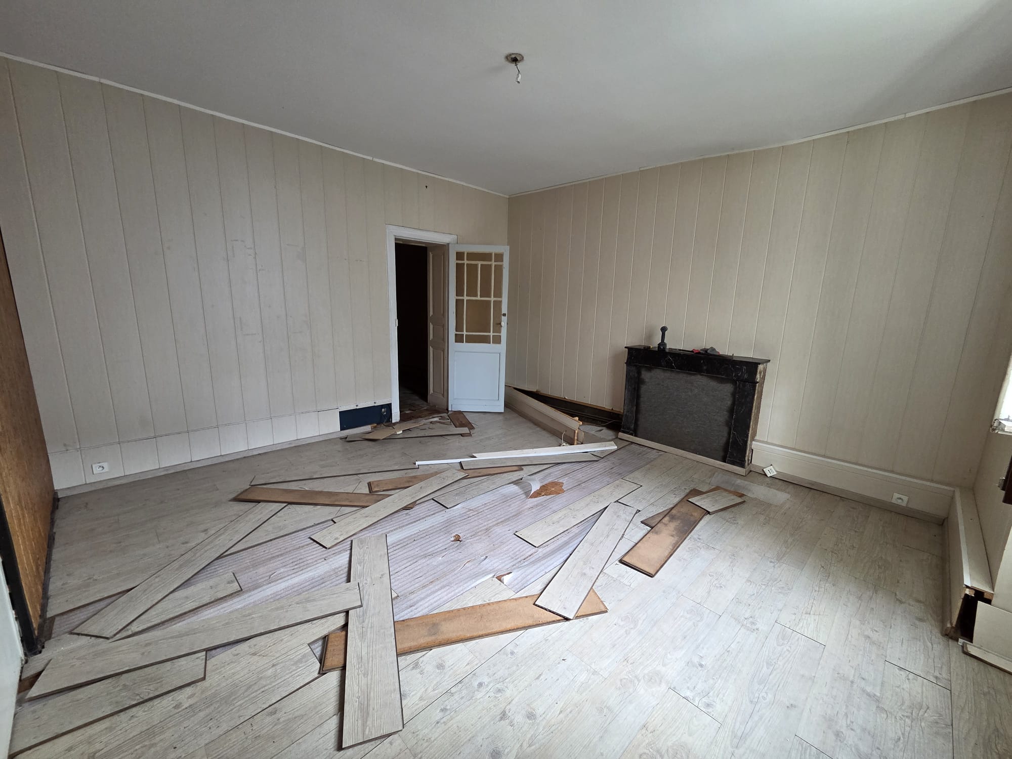 Appartement avant rénovation complète