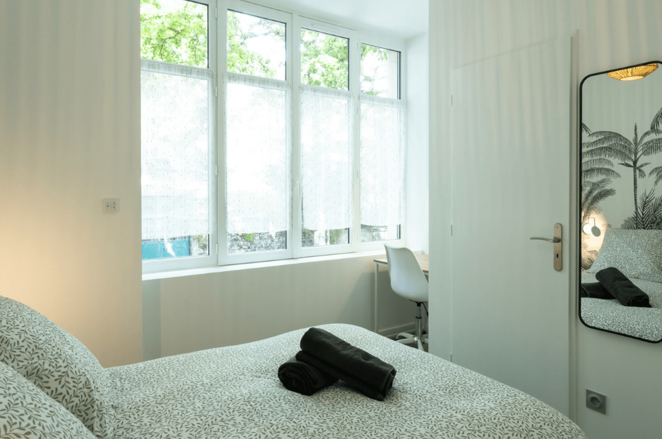 Chambre avec bureau pour projet locatif dans les Landes