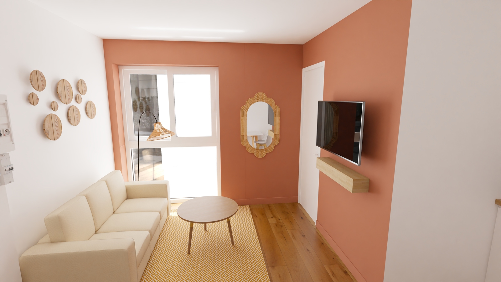 Projection 3D du projet immobilier à Dax