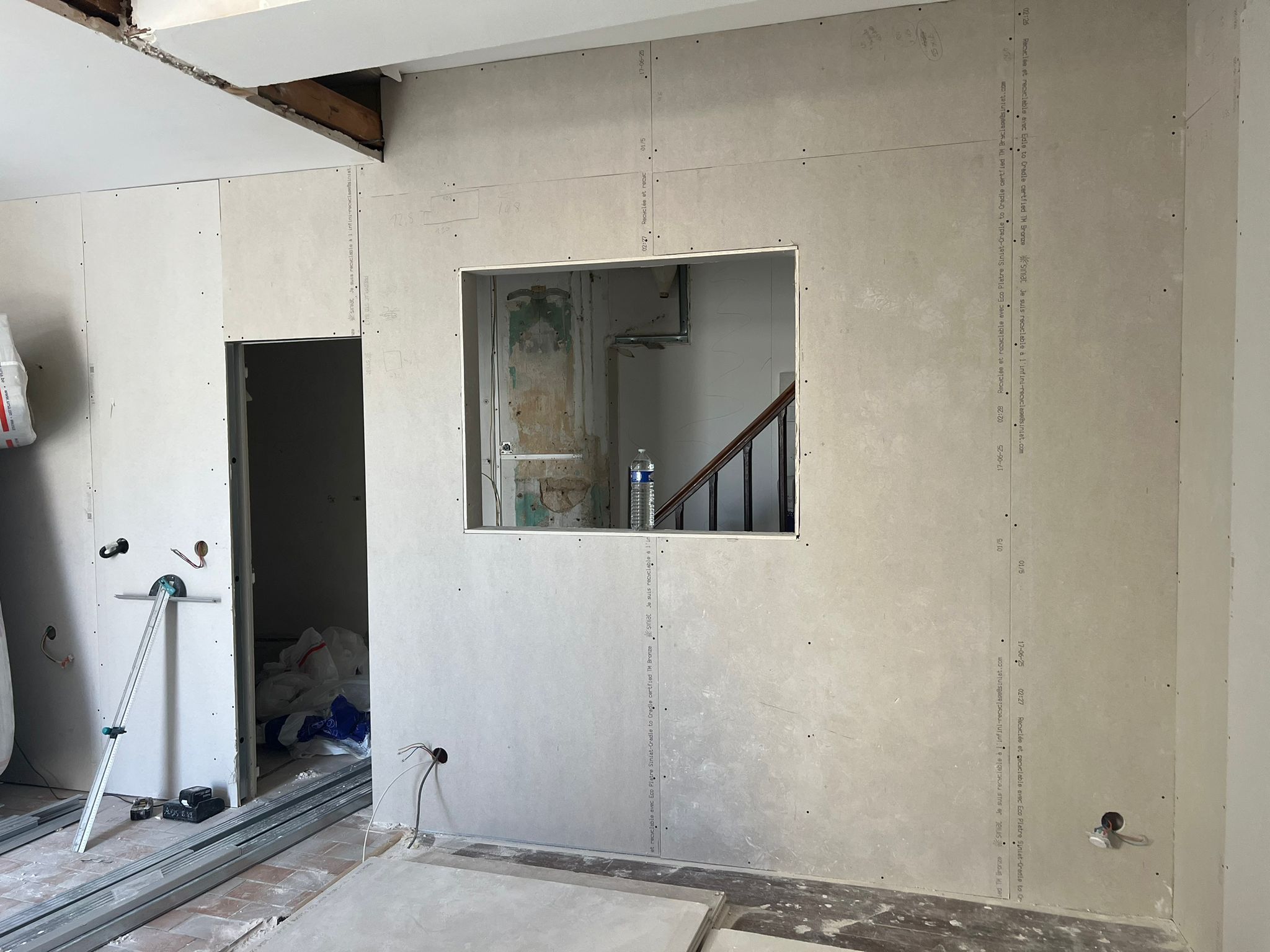 Photo travaux verrière